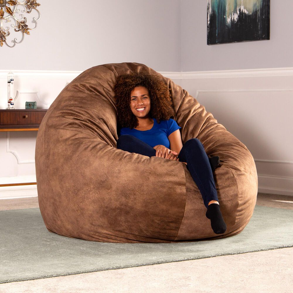 Jaxx Saxx 6&#39; Bean Bag in Saddle, , large