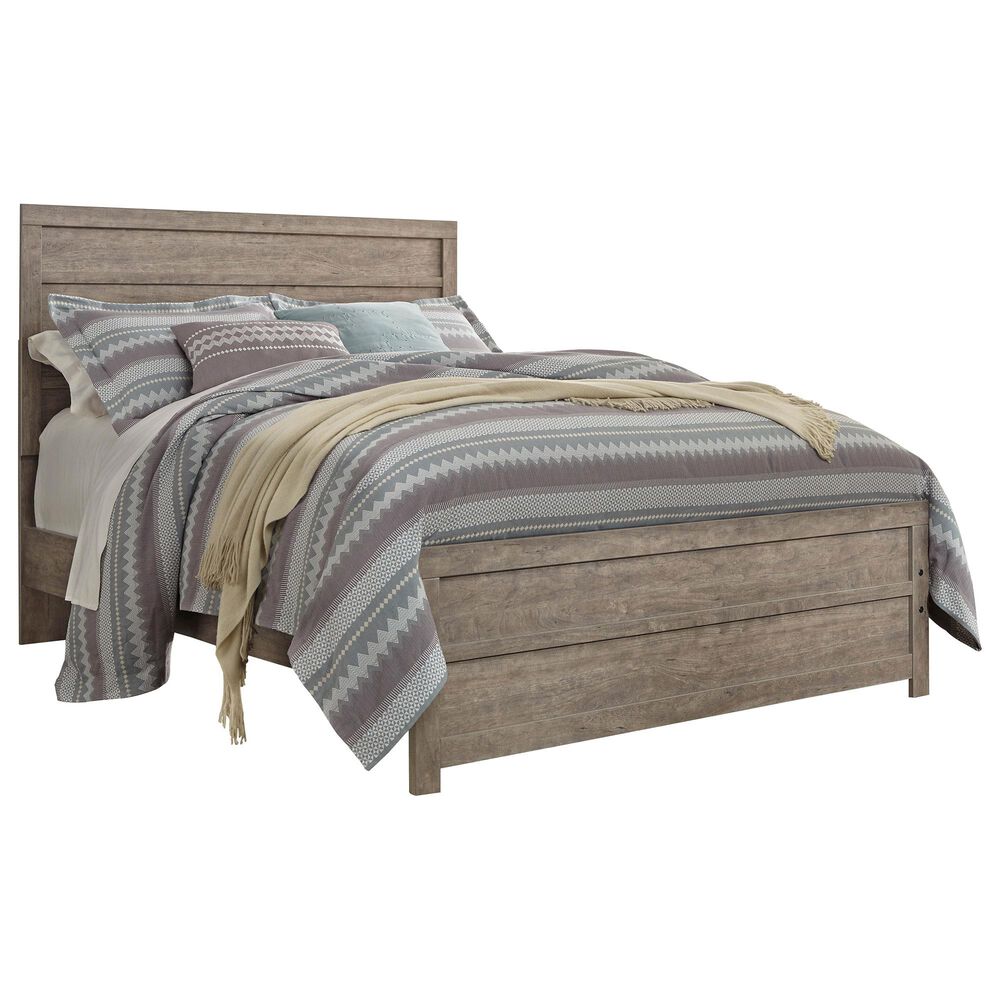 Signature Design by Ashley Culverbach 3 Piece Queen Bedroom Set in Driftwood Gray, , large