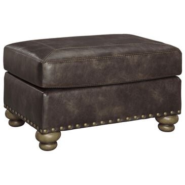 Signature Design by Ashley Nicorvo Ottoman in Coffee, , large