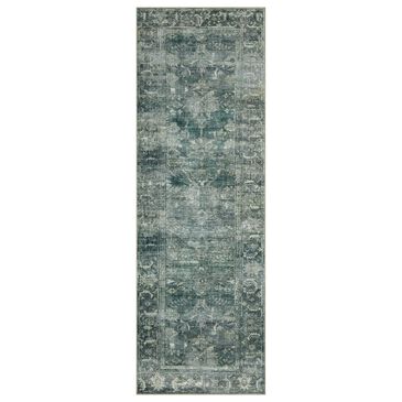 Magnolia Home Banks 2"6" x 7"6" Blue and Lagoon Runner, , large