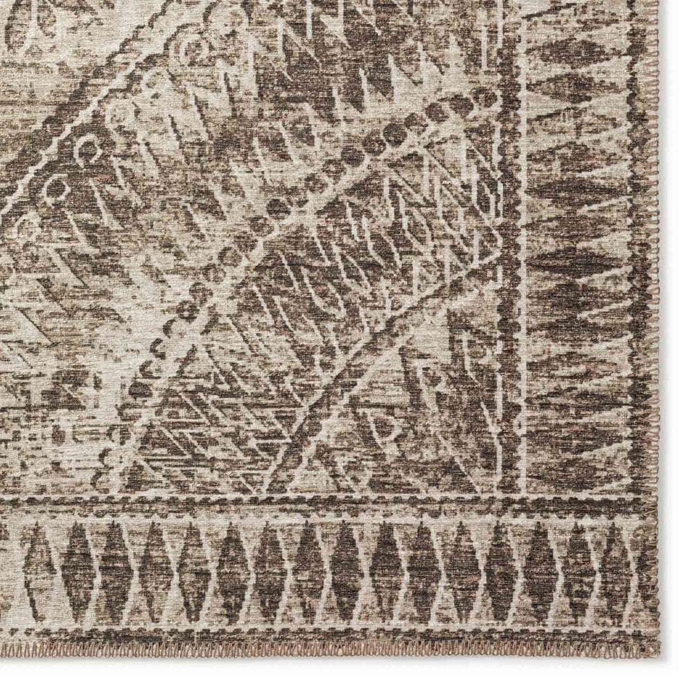 Dalyn Rug Company Sedona Oriental 2&#39;3&quot; x 10&#39; Taupe Indoor/Outdoor Performance Runner, , large