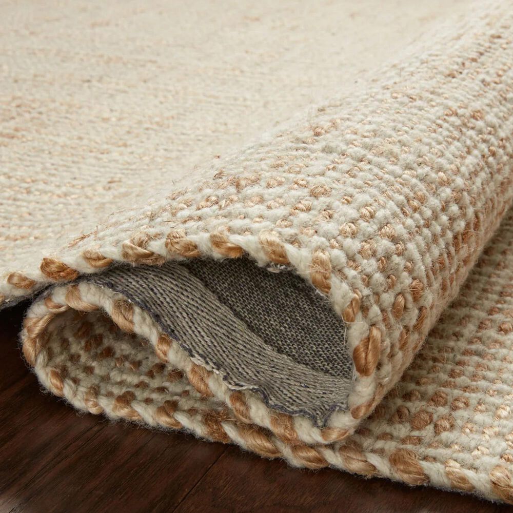 Loloi Cornwall 2&#39;3&quot; x 3&#39;9&quot; Ivory and Natural Area Rug, , large