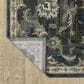 Oriental Weavers Venice Salerno 9"10" x 12"10" Charcoal and Blue Area Rug, , large