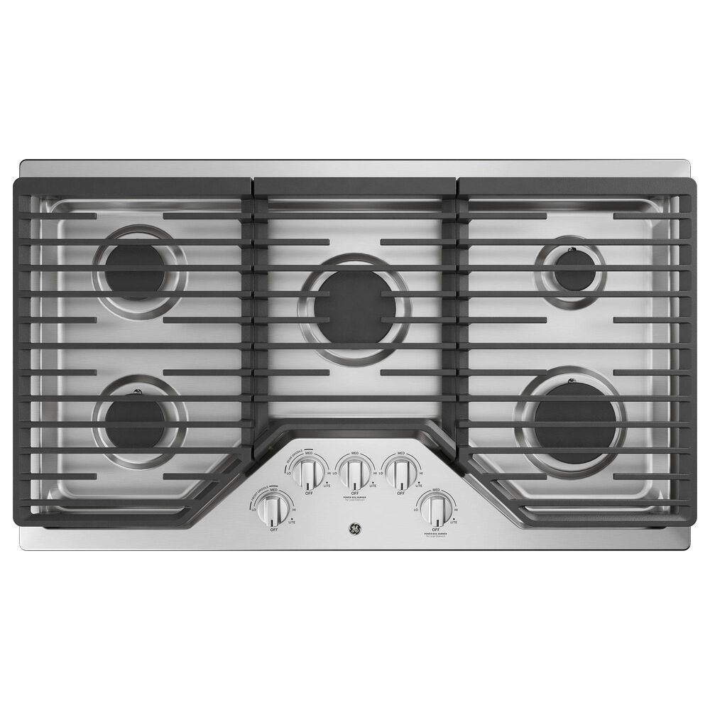 GE Appliances 2-Piece Kitchen Package with 30&quot; Single Wall Oven and 36&quot; Gas Cooktop in Stainless Steel, , large