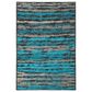 Dalyn Rug Company Brisbane Striped 1"8" x 2"6" Teal Area Rug, , large