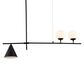 Zuo Modern Richiza Ceiling Lamp in Black, , large