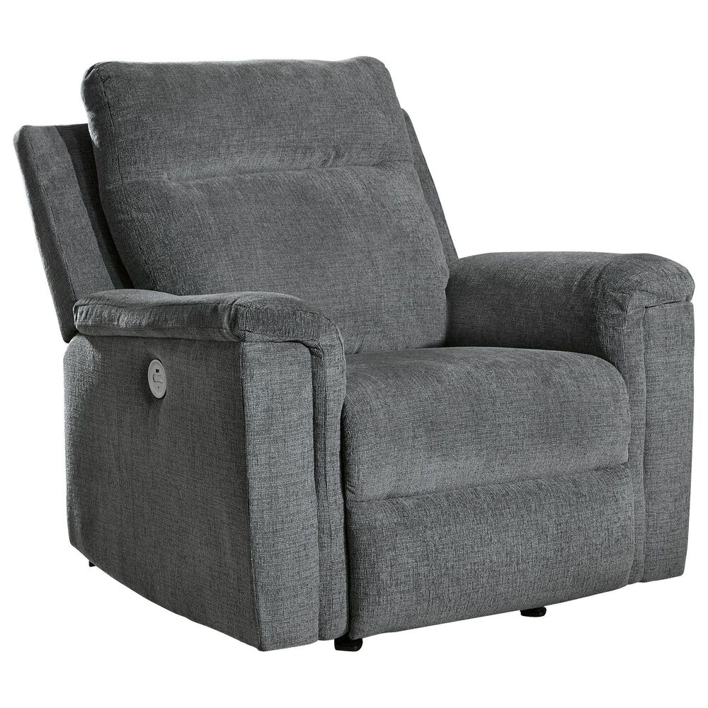 Signature Design by Ashley Barnsana Power Recliner in Gravel, , large