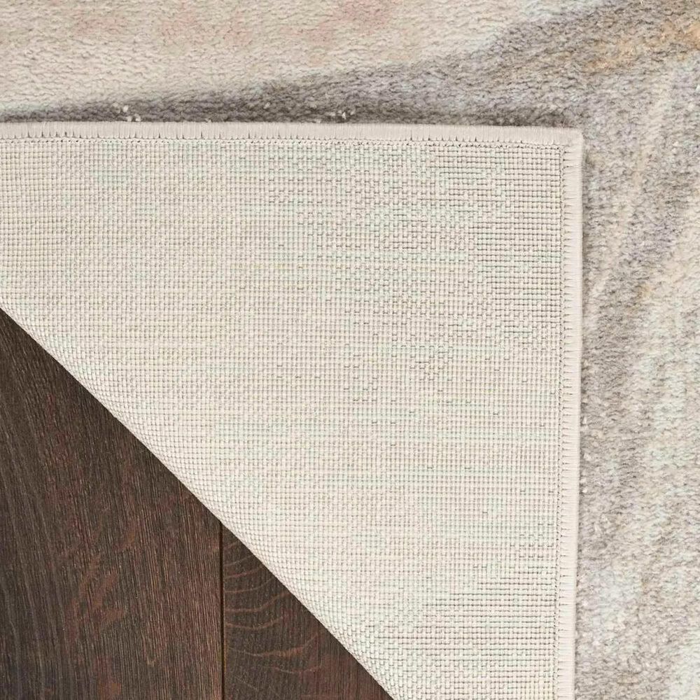 Nourison Brushstrokes 5&#39;3&quot; x 7&#39;3&quot; Beige and Grey Area Rug, , large