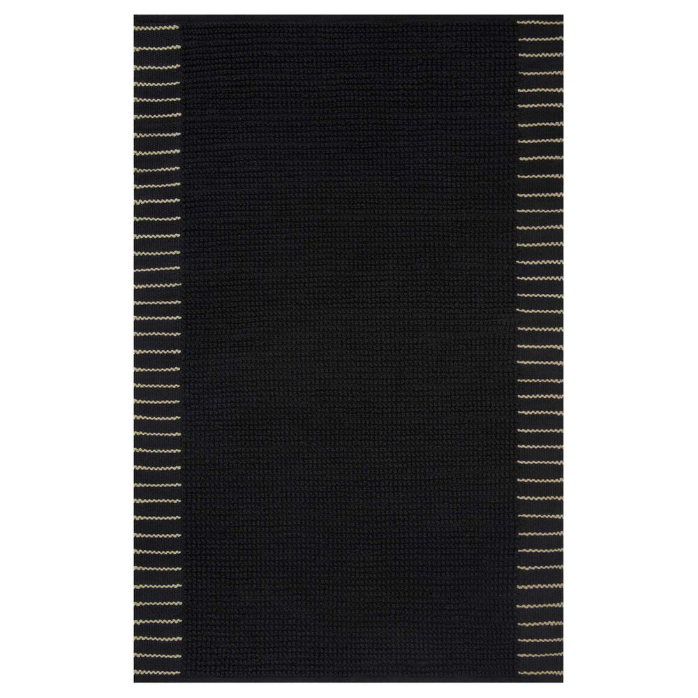 Magnolia Home Sadie 9"3" x 13" Black Area Performance Rug, , large