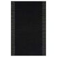 Magnolia Home Sadie 9"3" x 13" Black Area Performance Rug, , large