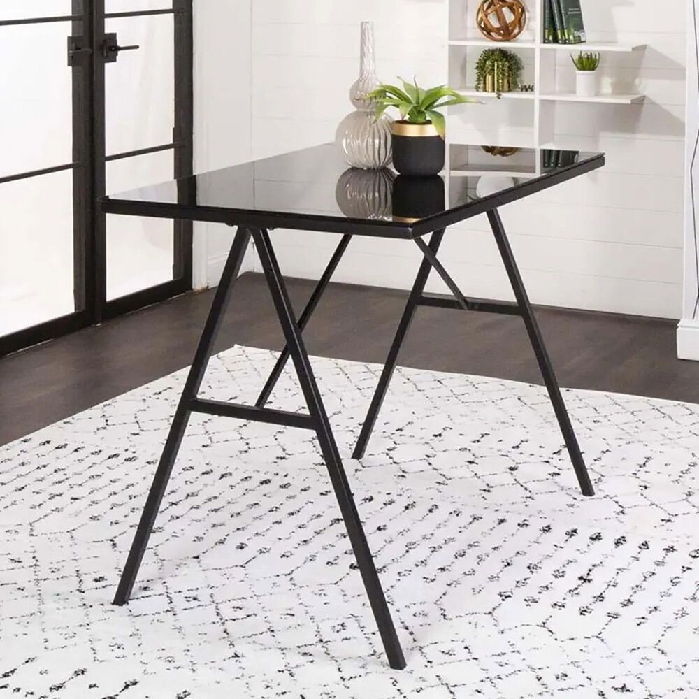 Penny Lane Rio Counter Height Dining Table in Black - Table Only, , large
