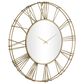 Maple and Jade 30" Wall Clock in Gold, , large