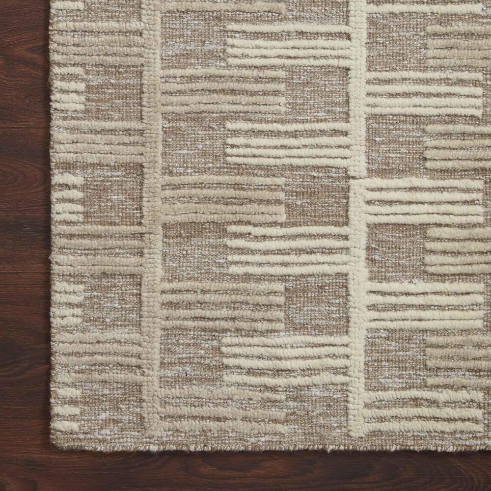 Loloi Harrison 2&#39; x 3&#39; Taupe and Ivory Area Rug, , large