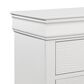 Global Furniture USA Pompei 2-Drawer Nightstand in Metallic White, , large