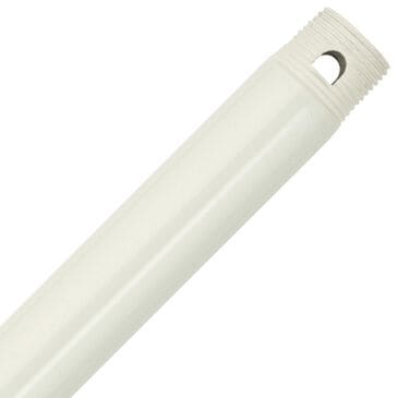 Hunter 12" Downrod in Fresh White, , large