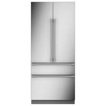 Monogram 20.1 Cu. Ft. Integrated French Door Refrigerator in Panel Ready, , large