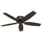 Hunter Newsome Low Profile 52" Ceiling Fan with Lights in Premier Bronze, , large