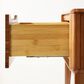 Natural Bamboo Furnishings 1-Drawer Nightstand in Amber, , large