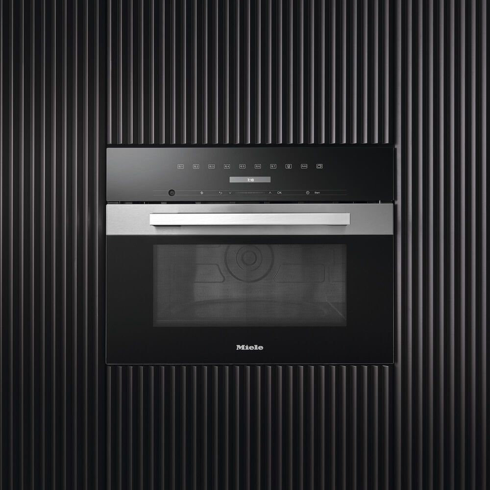 Miele Appliances 1.62 Cu. Ft. Built-In Microwave Oven in Stainless Steel, , large
