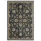 Oriental Weavers Venice Salerno 9"10" x 12"10" Charcoal and Blue Area Rug, , large