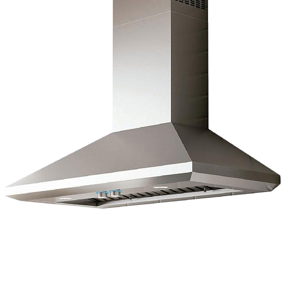 Elica Leone 36&quot; Wall Mount Range Hood in Stainless Steel, , large