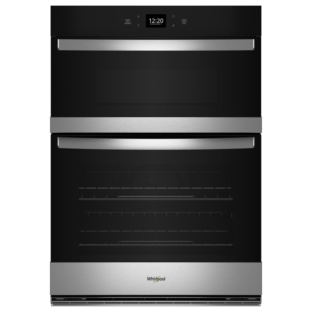 Whirlpool 30" Smart Built-In Electric Combination Wall Oven with Air Fry in Fingerprint Resistant Stainless Steel, , large
