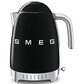 Smeg 1.7L Stainless Steel Retro Style Electric Kettle in Black, , large