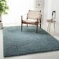 Safavieh August Shag 10" x 14" Aqua Area Rug, , large