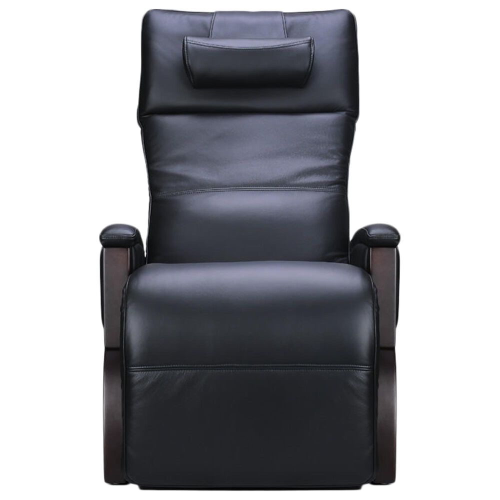 Svago Newton Leather Zero Gravity Massage Chair in Carbon, , large