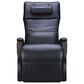 Svago Newton Leather Zero Gravity Massage Chair in Carbon, , large