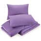 Peking Handicraft Iris 3-Piece Full/Queen Comforter Set in Purple, , large