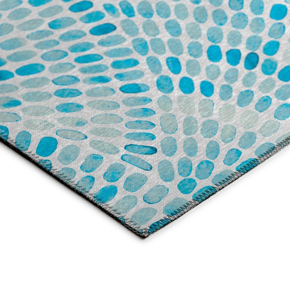 Dalyn Rug Company Seabreeze SZ7 5&#39; x 7&#39;6&quot; Teal Area Rug, , large