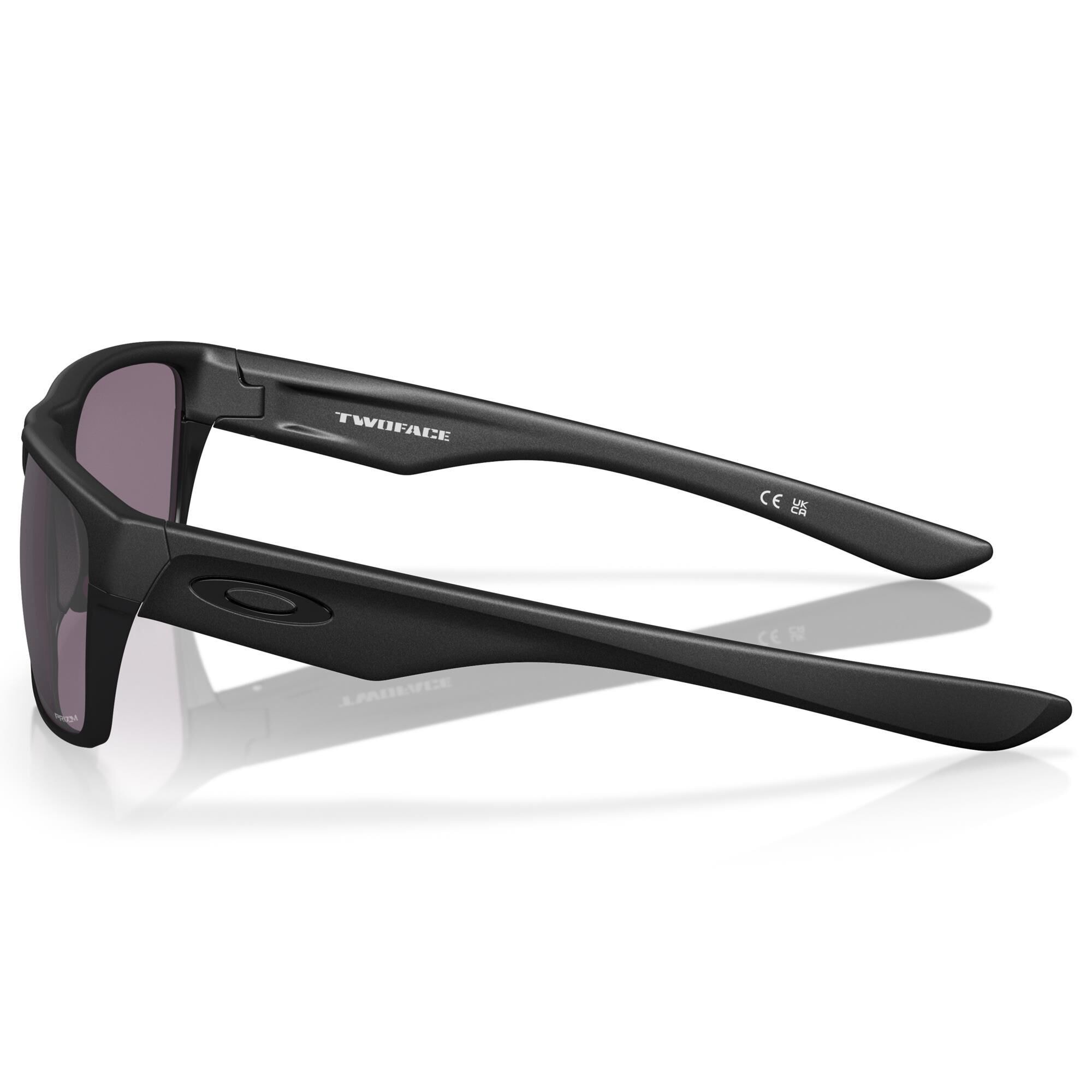 Oakley Twoface Sunglasses with Prizm Grey Lenses in Steel | NFM