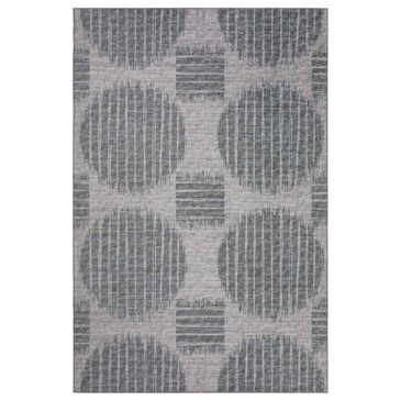 Dalyn Rug Company Sedona Geometric 2"3" x 10" Pewter Indoor/Outdoor Performance Runner, , large