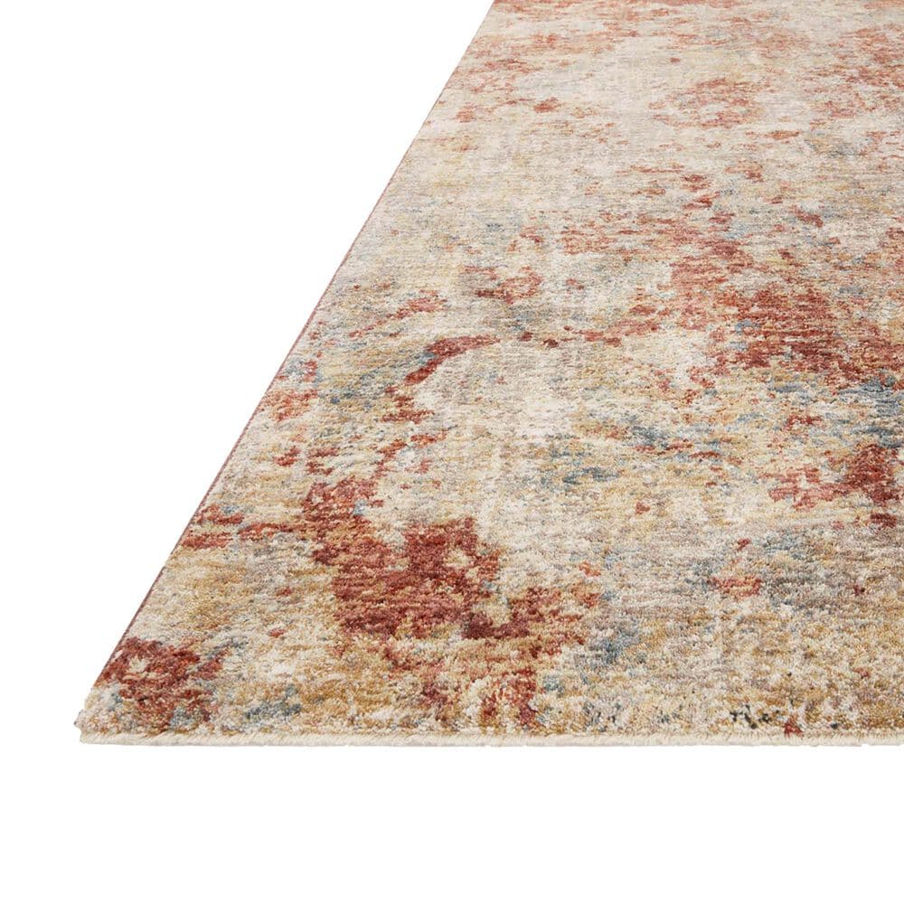 Loloi Gaia 6&#39;6&quot; x 9&#39;10&quot; Taupe and Brick Area Rug, , large