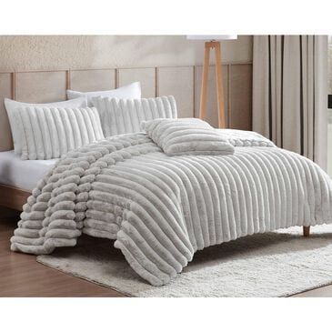 Hallmart Collectibles Ethan 3-Piece Twin XL Comforter Set in Gray, , large