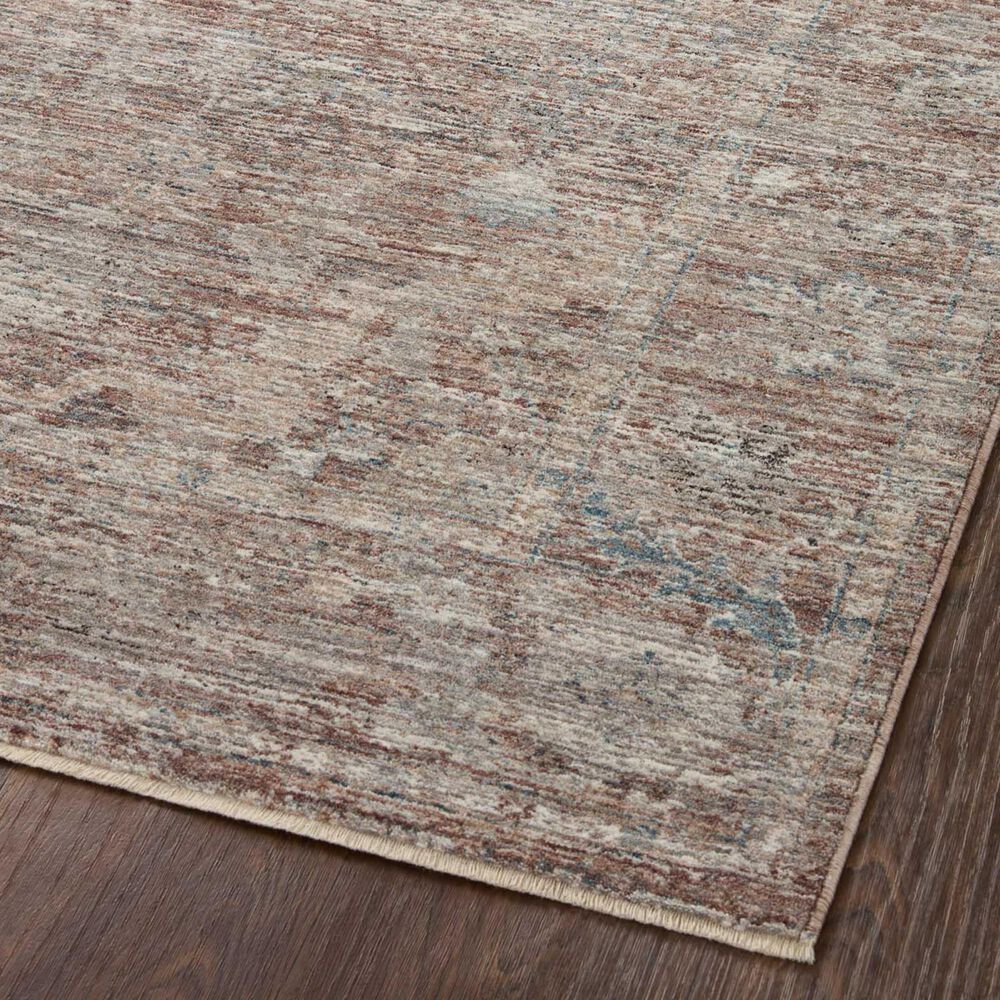 Magnolia Home Millie 2&#39;3&quot; x 3&#39;10&quot; Brick and Fog Area Rug, , large