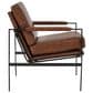 Signature Design by Ashley Puckman Leather Accent Chair in Brown, , large