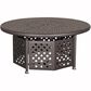 Gathercraft 52" Chat Height Firepit in Espresso, , large