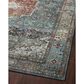 Loloi II Margot 7"6" x 9"6" Ocean and Brick Area Rug, , large