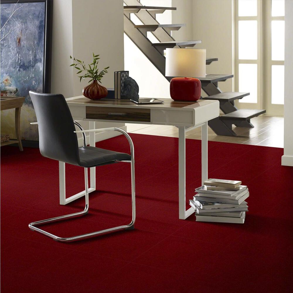 Shaw Emphatic II Carpet in Cathedral Red, , large