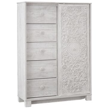 Signature Design by Ashley Paxberry Dressing Chest in White Wash, , large