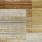 Oriental Weavers Bauer Geometric Lines 5"3" x 7"6" Rust Area Rug, , large