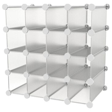 Timberlake 16-Piece Storage Cube Set in White, , large