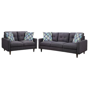 Pacific Landing Watsonville 2-Piece Living Room Set in Grey, , large