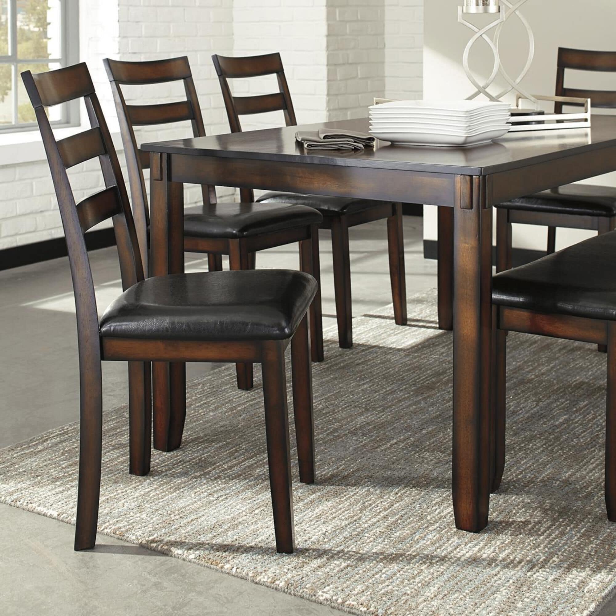 coviar dining room table and chairs