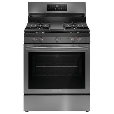 Frigidaire Gallery 30" Rear Control Gas Range with Total Convection, , large