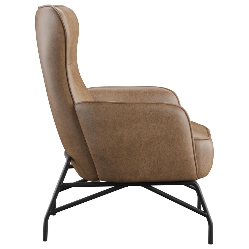 Golden Wave Furniture Franky Accent Chair in Badlands Saddle, , large