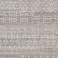 Surya Pompei 8" x 10" Gray, White, Dark Brown and Taupe Area Rug, , large