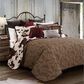 HiEnd Accents Elsa 3-Piece King Quilt Set in Brown, , large